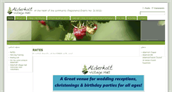Desktop Screenshot of alderholtvillagehall.org.uk